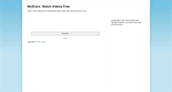 Desktop Screenshot of myshareshare.blogspot.com