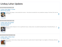 Tablet Screenshot of lindsay-lohan-updates.blogspot.com