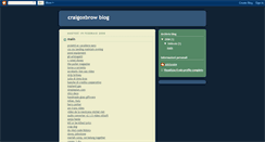 Desktop Screenshot of craigoxbrow.blogspot.com