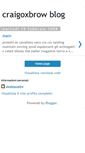 Mobile Screenshot of craigoxbrow.blogspot.com