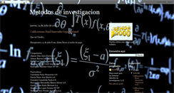 Desktop Screenshot of metodosdeinvestigacionsenda.blogspot.com