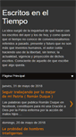 Mobile Screenshot of escritoseneltiempo.blogspot.com