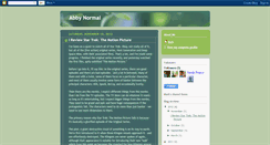 Desktop Screenshot of mark-abby-normal.blogspot.com