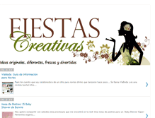 Tablet Screenshot of fiestascreativas.blogspot.com