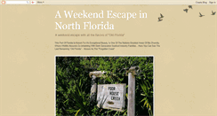 Desktop Screenshot of floridaweekendescape.blogspot.com