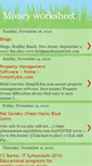 Mobile Screenshot of moneyworksheet.blogspot.com