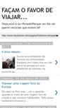 Mobile Screenshot of facamofavordeviajar.blogspot.com