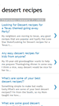Mobile Screenshot of dessert-recipes-df.blogspot.com