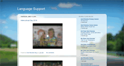 Desktop Screenshot of languagesupportscn.blogspot.com