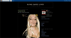 Desktop Screenshot of djingsaveslives.blogspot.com