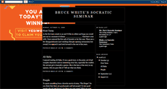 Desktop Screenshot of brucewhitesocratic.blogspot.com