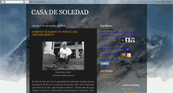 Desktop Screenshot of casadesoledad.blogspot.com