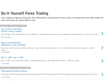 Tablet Screenshot of diy-forex.blogspot.com