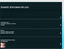 Tablet Screenshot of doktorgigiperakdarulridzuan.blogspot.com