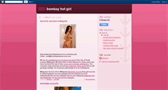 Desktop Screenshot of bombayhotgirl.blogspot.com