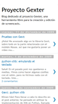 Mobile Screenshot of gexter-project.blogspot.com