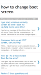 Mobile Screenshot of howtochangebootscreen.blogspot.com