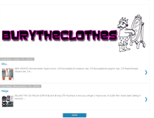 Tablet Screenshot of burytheclothes.blogspot.com