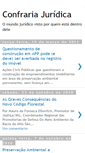 Mobile Screenshot of confrariajuridica.blogspot.com