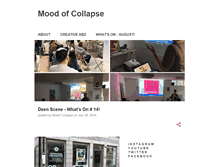 Tablet Screenshot of moodofcollapse.blogspot.com