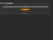 Tablet Screenshot of inkncupcakes.blogspot.com