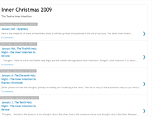 Tablet Screenshot of innerchristmas2009.blogspot.com