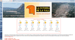 Desktop Screenshot of lacotorradelavall.blogspot.com