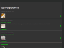 Tablet Screenshot of cozinharprafamilia.blogspot.com