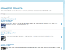 Tablet Screenshot of pescajoniocosentino.blogspot.com