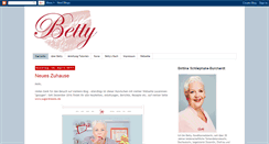 Desktop Screenshot of bettyssugardreams-blog.blogspot.com