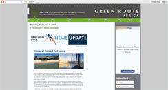 Desktop Screenshot of greenrouteafrica.blogspot.com