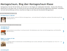 Tablet Screenshot of montageschaum.blogspot.com