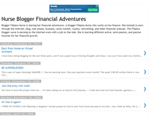 Tablet Screenshot of bloggerfilipinanurse.blogspot.com