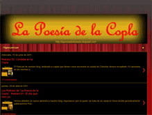 Tablet Screenshot of lapoesiadelacopla.blogspot.com