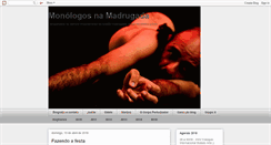 Desktop Screenshot of monologosnamadrugada.blogspot.com