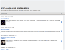 Tablet Screenshot of monologosnamadrugada.blogspot.com