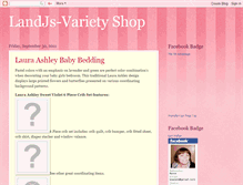 Tablet Screenshot of landjs-varietyshop.blogspot.com
