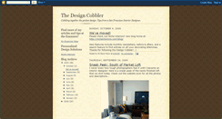 Desktop Screenshot of designcobbler.blogspot.com