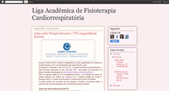 Desktop Screenshot of fisiorrespiratoria.blogspot.com