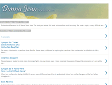 Tablet Screenshot of donnajeanbooks.blogspot.com