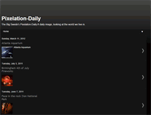 Tablet Screenshot of pixelation-daily.blogspot.com