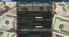 Desktop Screenshot of daily-khmer-comedy.blogspot.com