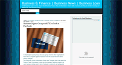 Desktop Screenshot of finance-business-loans.blogspot.com