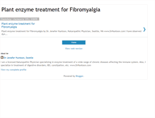 Tablet Screenshot of fibroenzymes.blogspot.com