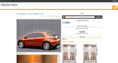 Desktop Screenshot of mazda-motor.blogspot.com