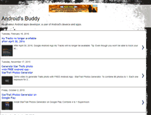 Tablet Screenshot of androidsbuddy.blogspot.com