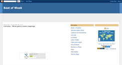 Desktop Screenshot of bestofweek.blogspot.com