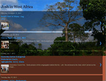 Tablet Screenshot of joshinwestafrica.blogspot.com