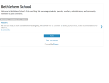 Tablet Screenshot of bethlehemschool.blogspot.com