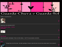 Tablet Screenshot of guarda-chuvaeguarda-sol.blogspot.com